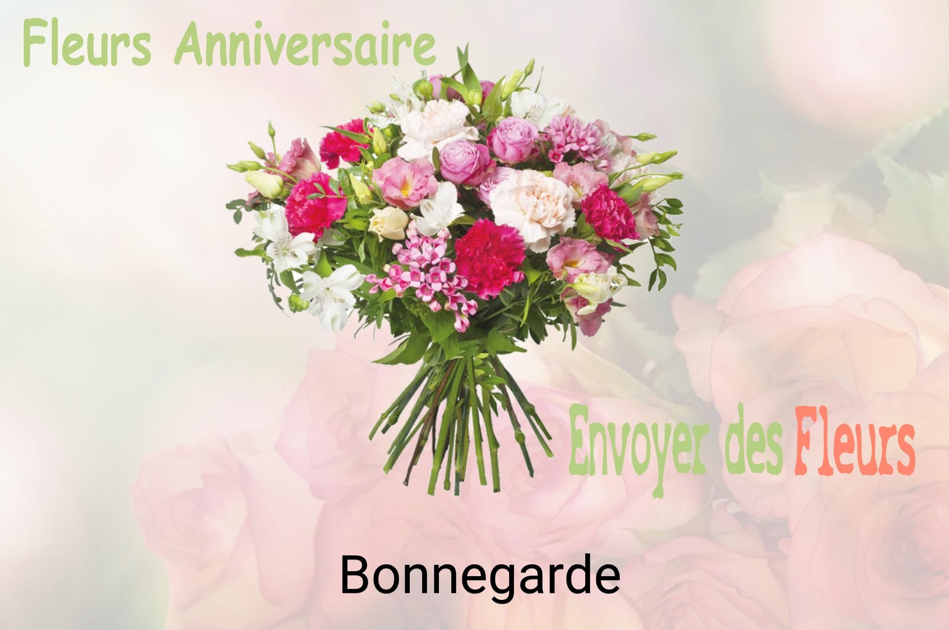 Bouquet de fleurs d’anniversaire livré à Bonnegarde