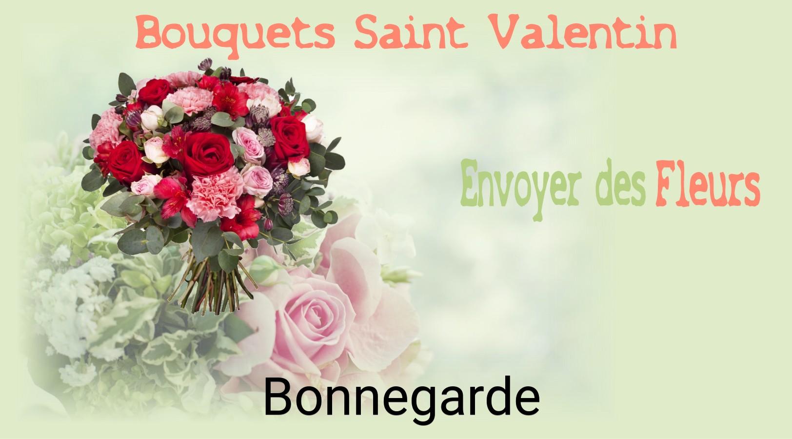 Roses de Saint-Valentin livrées à Bonnegarde