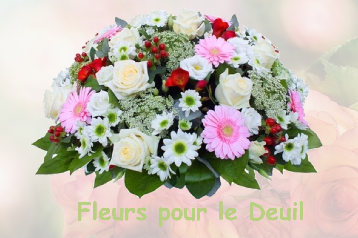 fleurs deuil BONNEGARDE